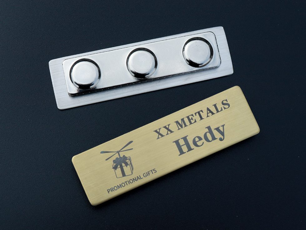 Stainless Steel Name Tag With Brushing Laser Name (2)