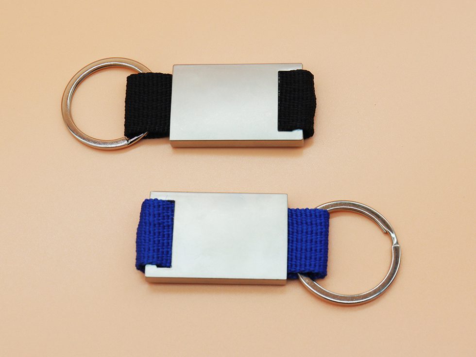 Woven Type Metal Keychain (4)