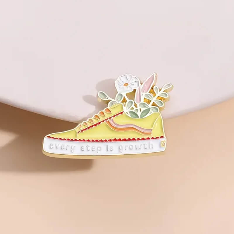 Personalized Shoes Flower Design Pins Fashion Souvenirs Brooch (3)