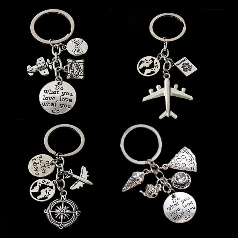 Custom 3d Antique Metal Keyring (1)