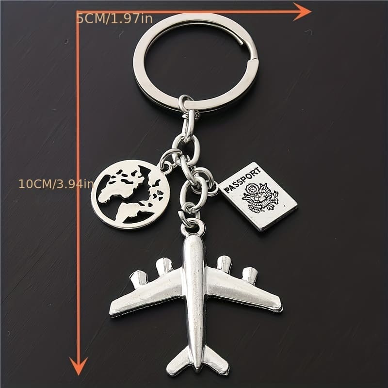 Custom 3d Antique Metal Keyring (2)