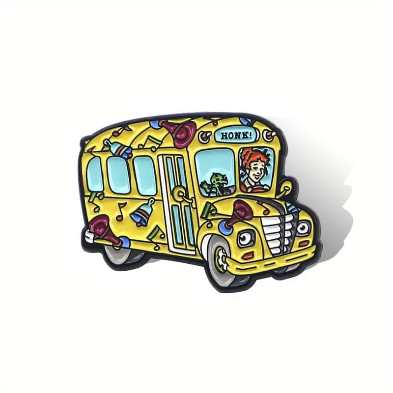 Drive Car Enamel Pin (2)