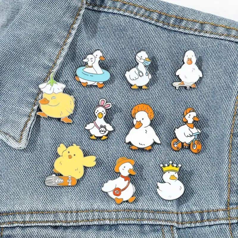 Duck Enamel Pin (7)